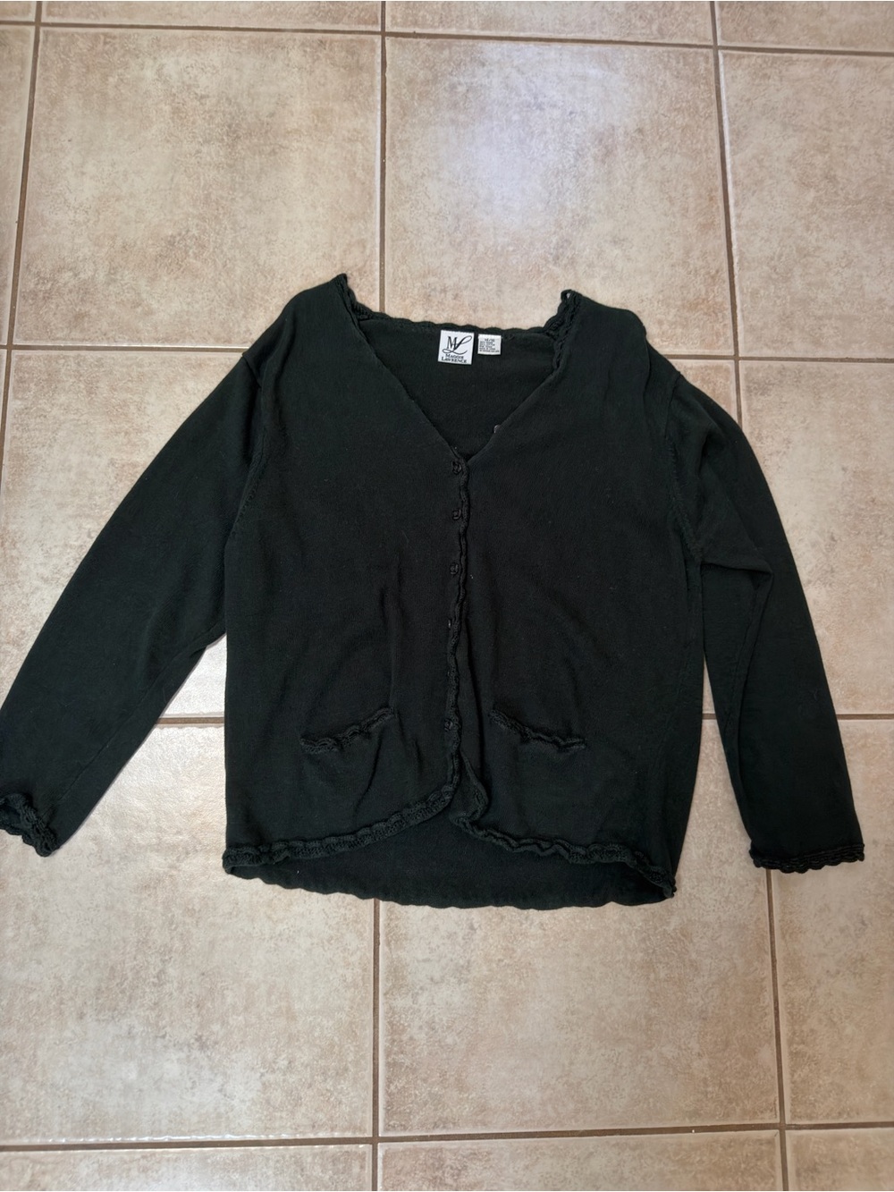 Women's Vintage Lightweight V-Neck Cardigan Sweater